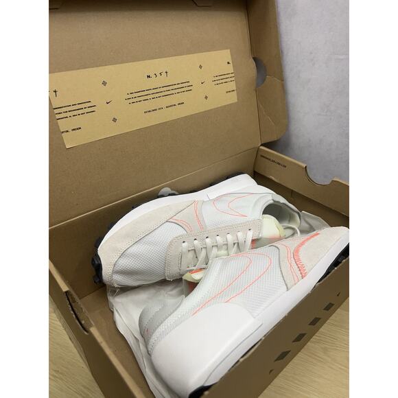 Nike Day Break Type Fresh White Black Sacai Waffle 354 DA7729-101 Size 9 - Picture 12 of 12